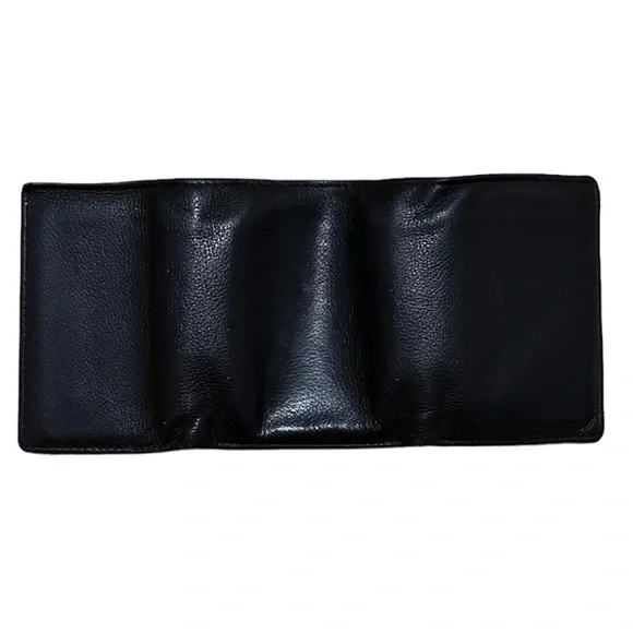 Vintage Black Leather Wallet - Picture 4 of 10